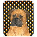 Carolines Treasures Bullmastiff Candy Corn Halloween Portrait Mouse Pad- Hot Pad or Trivet SS4310MP